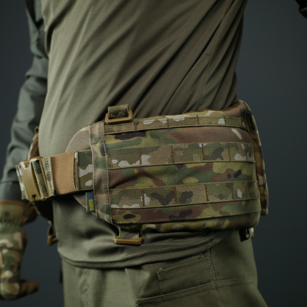 Тактический пояс Kiborg R-3 GEN.2 Multicam с баллистическим пакетом 2 класс защиты Militex