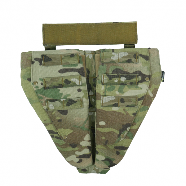 Баллистическая защита паха тройной с баллистическим пакетом Militex Orifinal Multicam USA