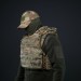 Баллистическая защита шеи mod. 1 с баллистическим пакетом Militex Multicam