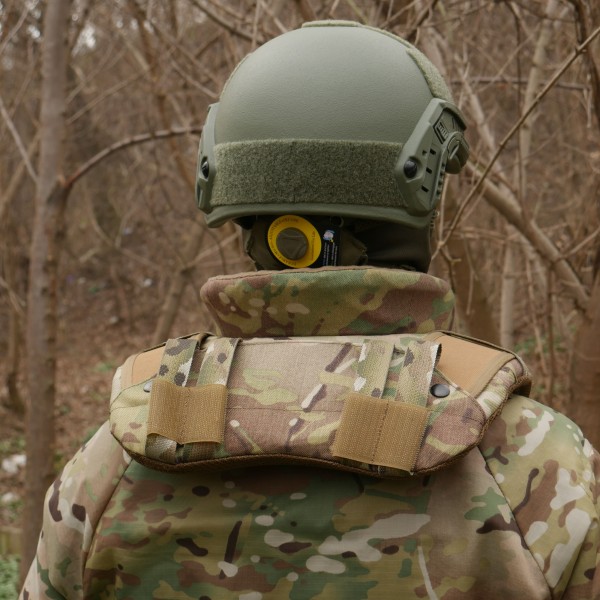 Защита шеи mod. 1 с баллистическим пакетом Militex Original Multicam USA
