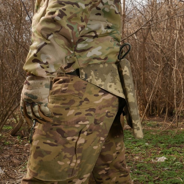 Каремат-сидушка Kiborg с баллистическим пакетом Militex 20mm Cordura MM14
