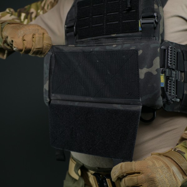Баллистическая защита живота Kiborg GEN.2 с баллистическим пакетом Black Multicam