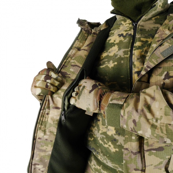 Зимний бушлат Militex Multicam