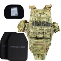 Комплект AVS Original MultiCam USA + плиты + баллистическая защита паха и подсумки