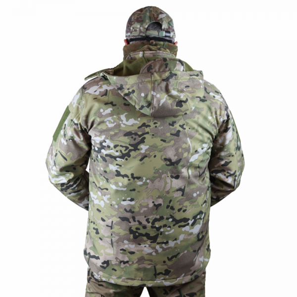 Куртка демисезонная Soft Shell  Battle Arsenal Мультикам