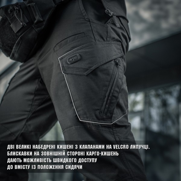 Штани M-TAC AGGRESSOR GEN II FLEX BLACK