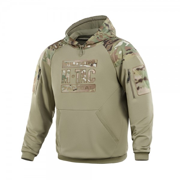 Кофта Hoodie Combat Мультикам/Койот M-Tac