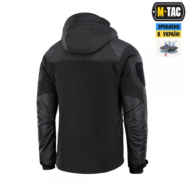 Куртка тактическая NORMAN WINDBLOCK FLEECE M-TAC BLACK