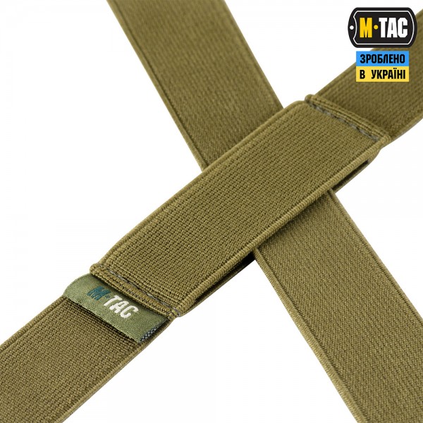 Подтяжки эластичные Level 7 Olive M-Tac