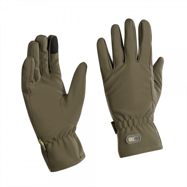 Демисезонные перчатки Soft Shell Olive M-Tac