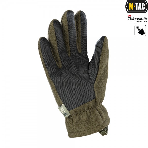 Перчатки Fleece Thinsulate Olive M-Tac