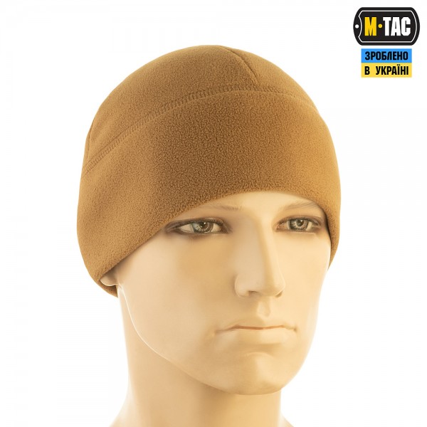 Шапка Watch Cap Elite флис (320г/м2) Coyote M-Tac