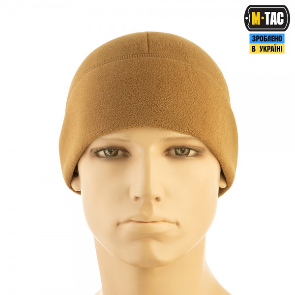 Шапка Watch Cap Elite флис (320г/м2) Coyote M-Tac