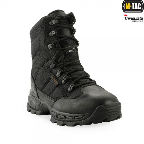 Ботинки тактические зимние Thinsulate Black M-Tac