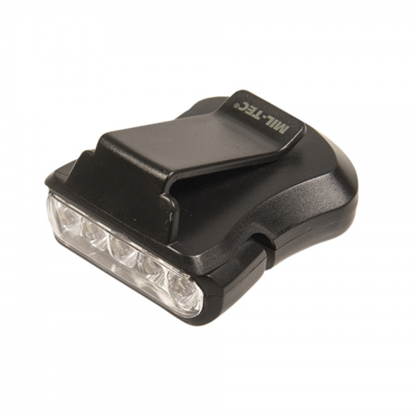 Ліхтарик для кепки Mil-Tec CLIP LIGHT 5 LED