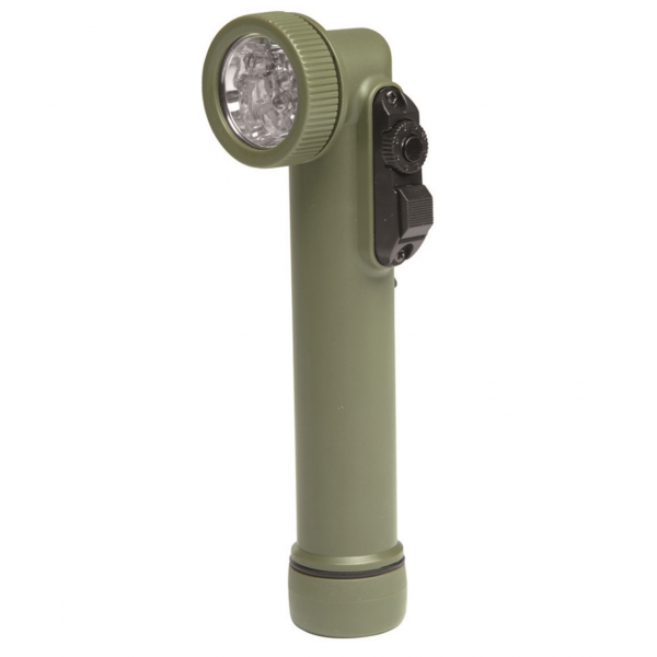 Фонарик тактический Mil-Tec OD 6 LED Anglehead Flashlight
