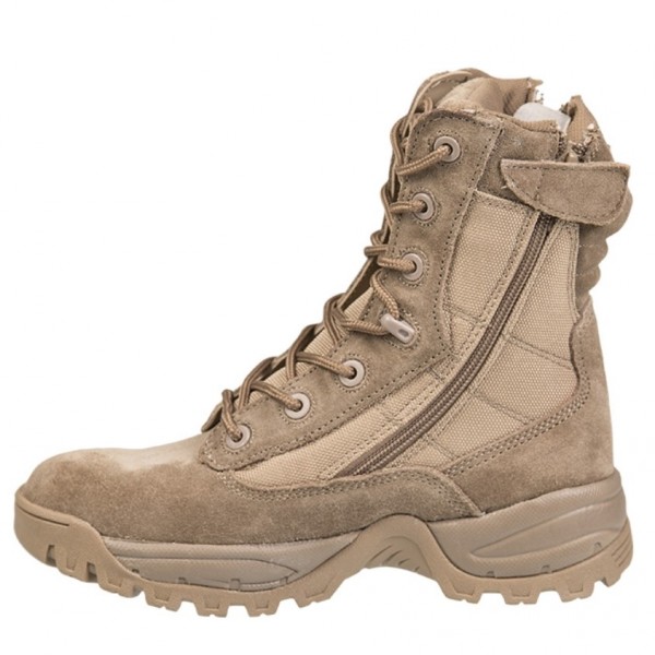 Черевики Mil-Tec TACTICAL BOOTS TWO-ZIP COYOTE