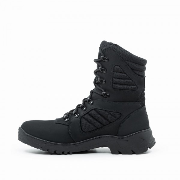 Ботинки тактические Milbot CONQUEST Black Nubuck