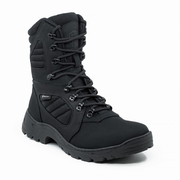 Ботинки тактические Milbot CONQUEST Black Nubuck