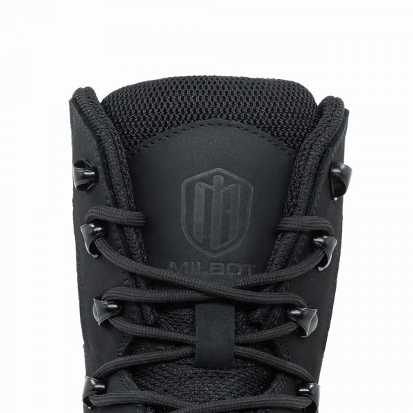 Ботинки тактические Milbot CONQUEST Black Nubuck