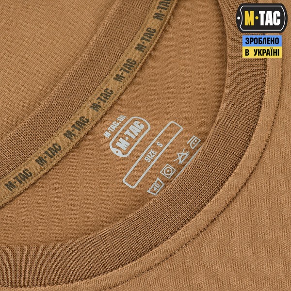 Футболка длинный рукав 93/7 SUMMER М-ТАС COYOTE BROWN