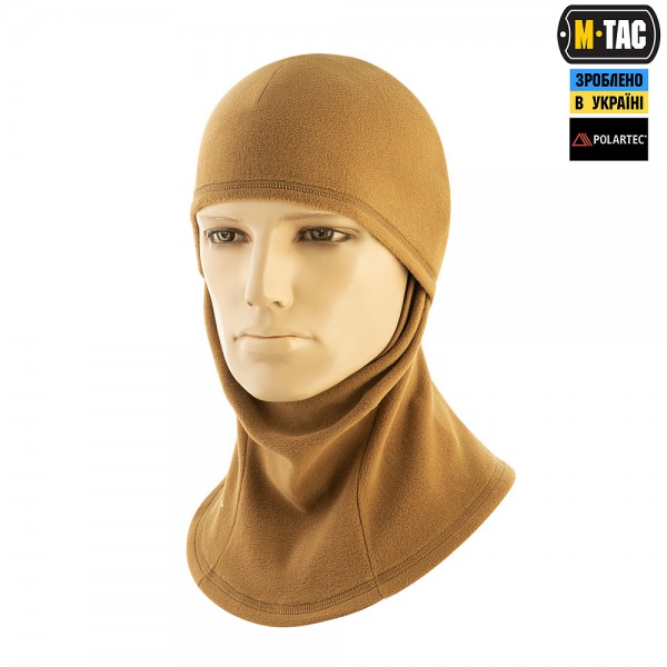 Балаклава-ниндзя флисовая POLARTEC M-TAC COYOTE BROWN