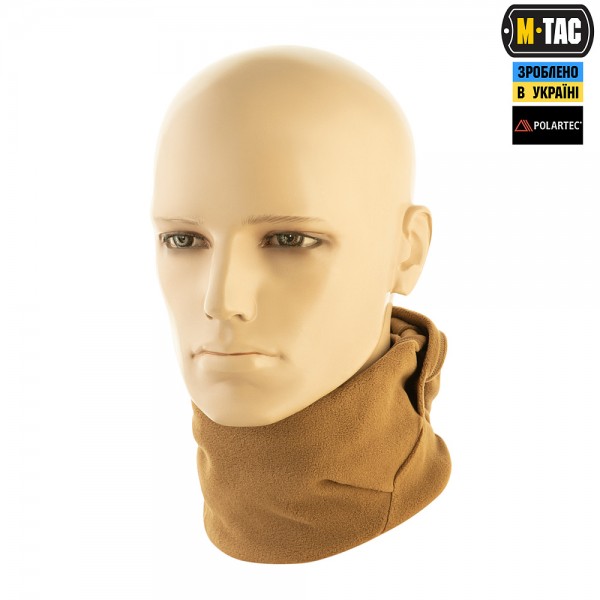 Балаклава-ниндзя флисовая POLARTEC M-TAC COYOTE BROWN
