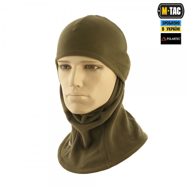 Балаклава-ниндзя флисовая POLARTEC M-TAC DARK OLIVE