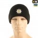 Шапка вязаная POLOCE 100% АКРИЛ M-TAC BLACK