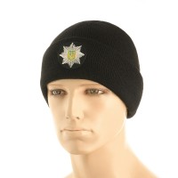 Шапка вязаная POLOCE 100% АКРИЛ M-TAC BLACK