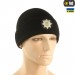 Шапка вязаная POLOCE 100% АКРИЛ M-TAC BLACK