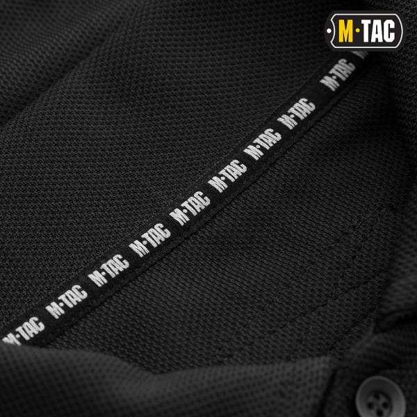 Поло тактическое 65/35 М-ТАС BLACK