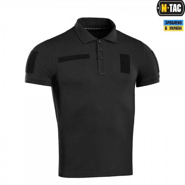 Поло тактическое 65/35 М-ТАС BLACK