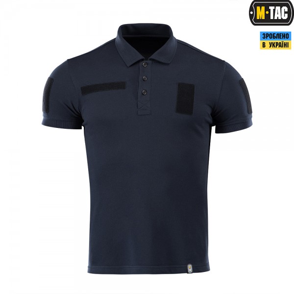 Поло тактическое 65/35 М-ТАС DARK NAVY BLUE