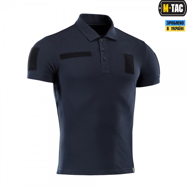 Поло тактическое 65/35 М-ТАС DARK NAVY BLUE