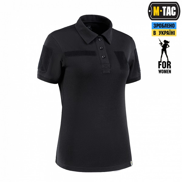 Поло тактичне 65/35 LADY М-ТАС BLACK