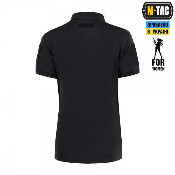 Поло тактичне 65/35 LADY М-ТАС BLACK