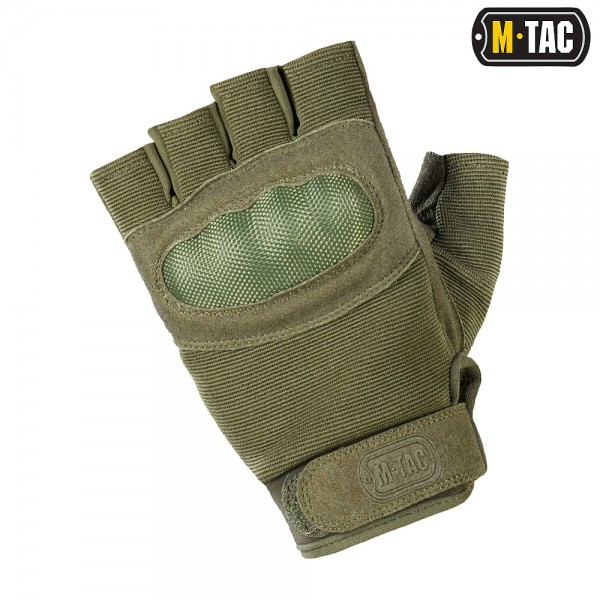 Перчатки беспалые ASSAULT TACTICAL M-TAC MK.3 OLIVE