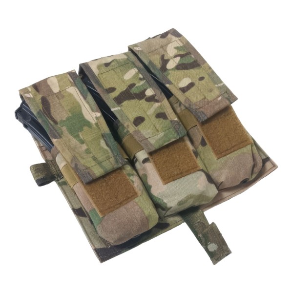 Підсумок потрійний під магазини Detachable flap 3 mag Original Multicam USA GradGear