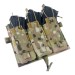 Підсумок потрійний під магазини Detachable flap 3 mag Original Multicam USA GradGear