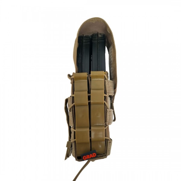 Двойной подсумок для магазина с клапаном  Grad Тул2 Coyote