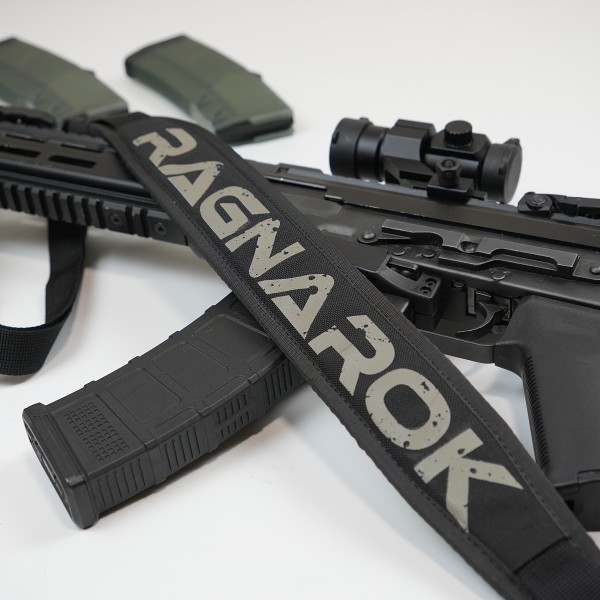 Ремінь збройовий з широким наплічником RAGNAROK одно/двоточковий RAGNARR Gen.II Чорний