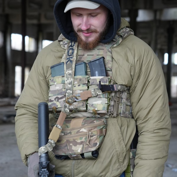 Ремень оружейный с широким наплечником RAGNAROK одно/двухточечный RAGNARR Gen.II MM14