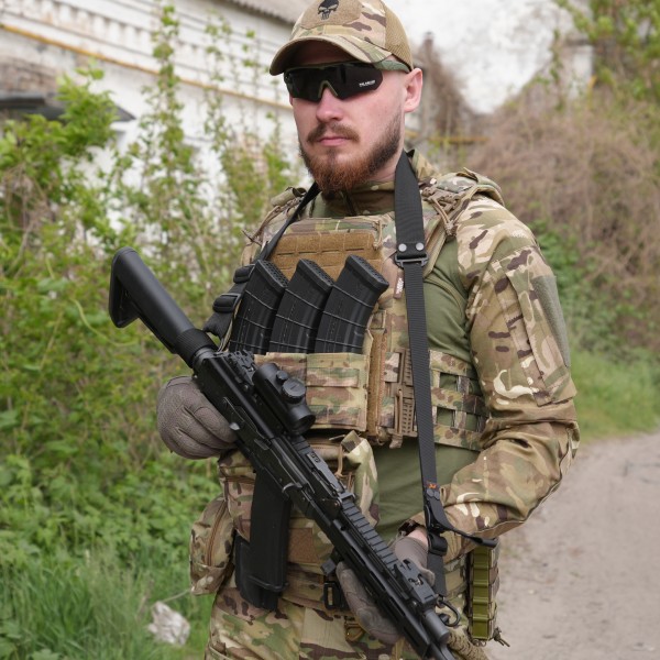 Ремень оружейный RAGNAROK TYR carbine Gen.II одно/двухточечный с дополнительным креплением Черный