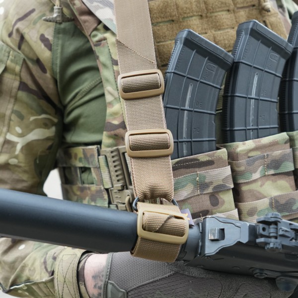 Ремінь збройовий RAGNAROK TYR carbine Gen.II одно/двоточковий з додатковим кріпленням Койот