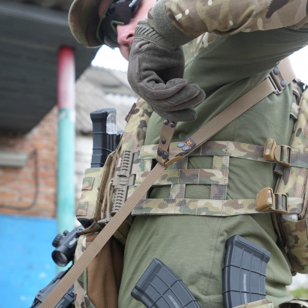 Ремінь збройовий RAGNAROK TYR carbine Gen.II одно/двоточковий з додатковим кріпленням Койот