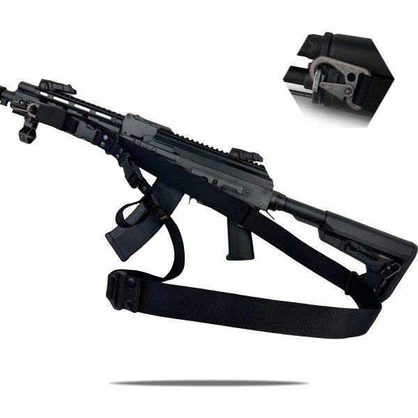 Ремень трехточечный оружейный RAGNAROK HEL carbine Gen.II Черный