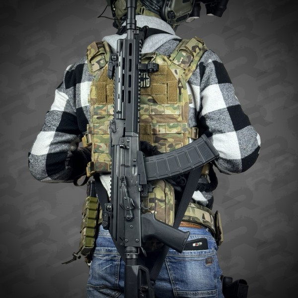 Ремень трехточечный оружейный RAGNAROK HEL carbine Gen.II Черный