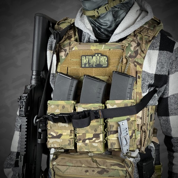 Ремень трехточечный оружейный RAGNAROK HEL carbine Gen.II Черный
