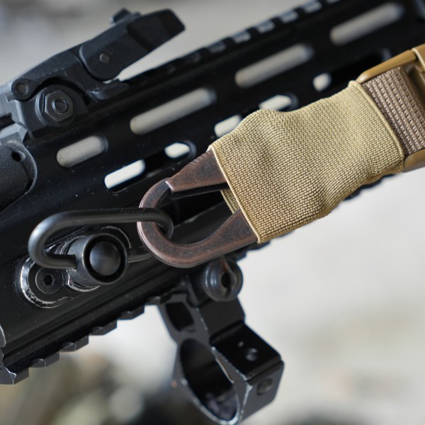 Ремень трехточечный оружейный RAGNAROK с широким наплечнтком KRAKEN carbine Gen.II Койот